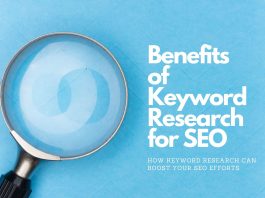benefits of Keyword Research for SEO