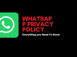 WhatsApp Privacy Policy