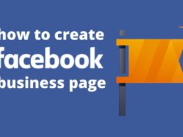 how to create facebook business page