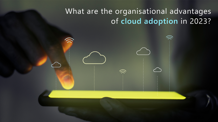 What are the organisational advantages of Azure cloud adoption in 2023?