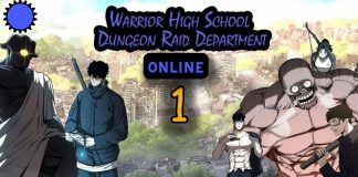 warrior high school dungeon raid department light novel