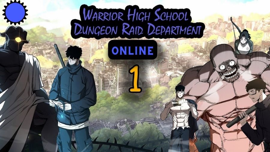 warrior high school dungeon raid department light novel
