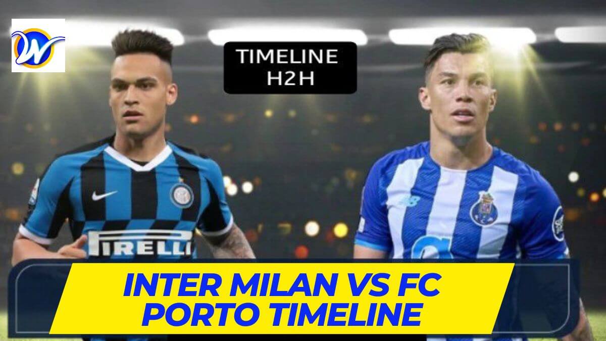 Inter Milan vs FC Porto Timeline - 