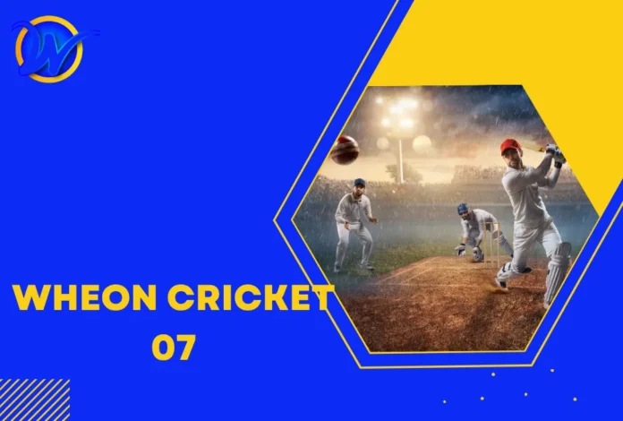 Wheon Cricket 07 Wheon Cricket 07