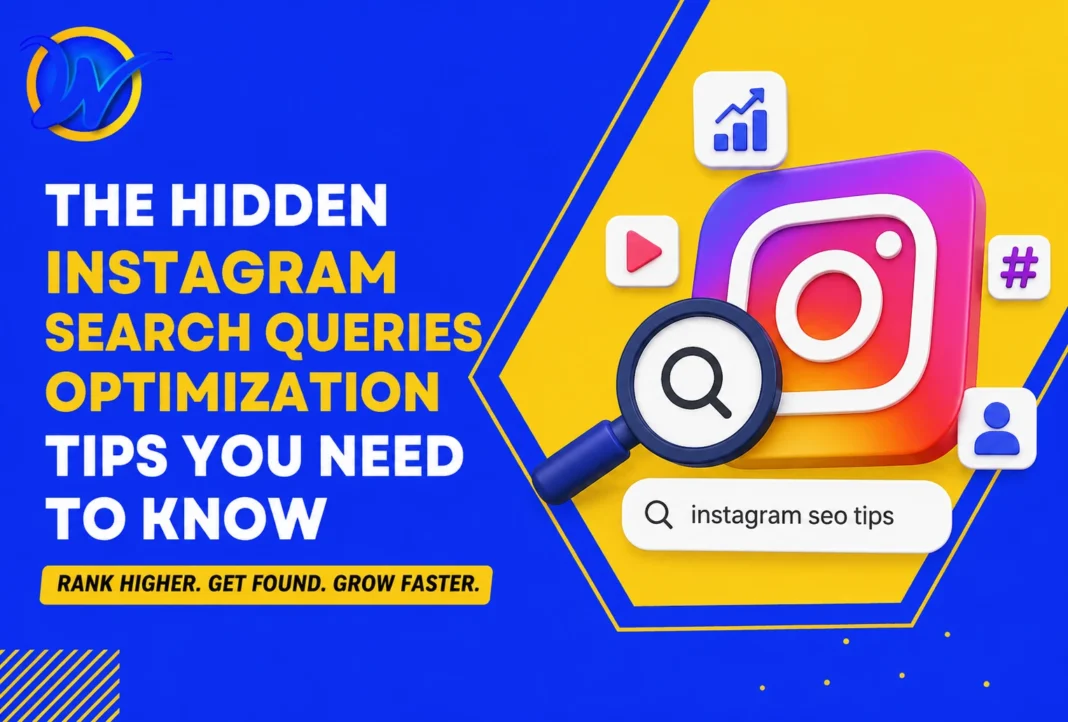 Illustration of Instagram Search Queries Optimization