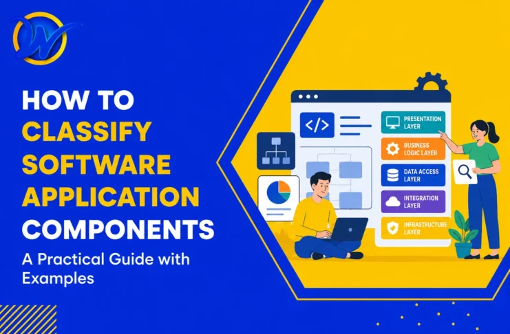 how to classify software applications components