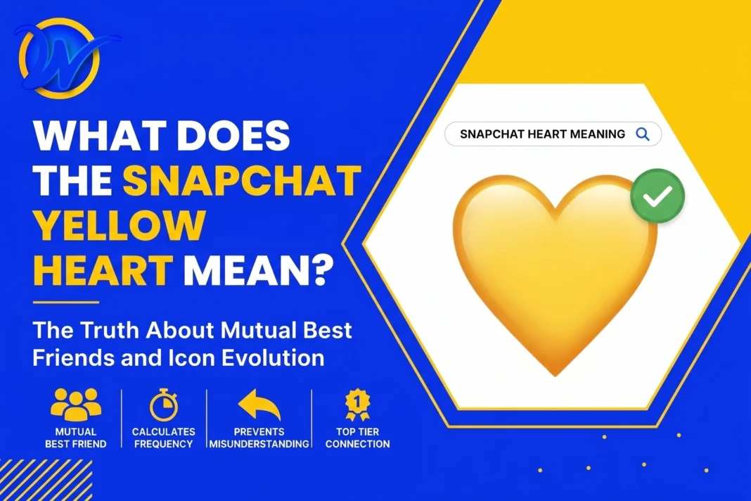 What Does the Yellow Heart Mean on Snapchat What Does the Yellow Heart Mean on Snapchat