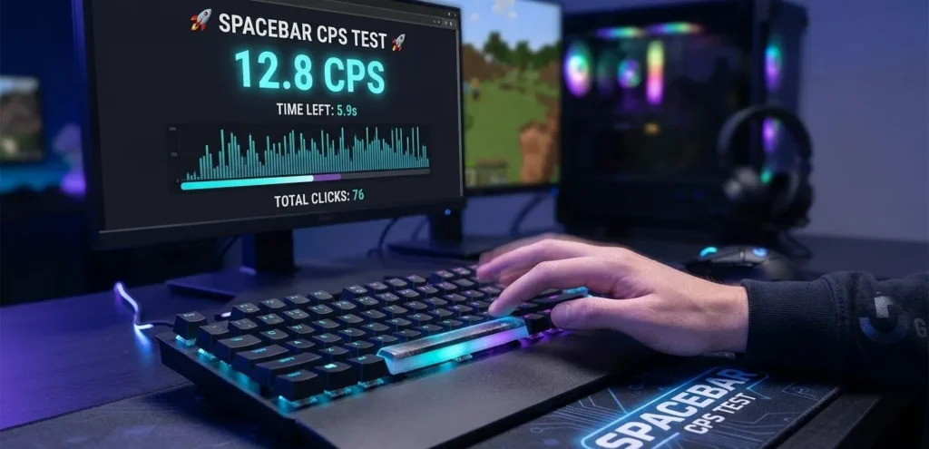 spacebar CPS Test